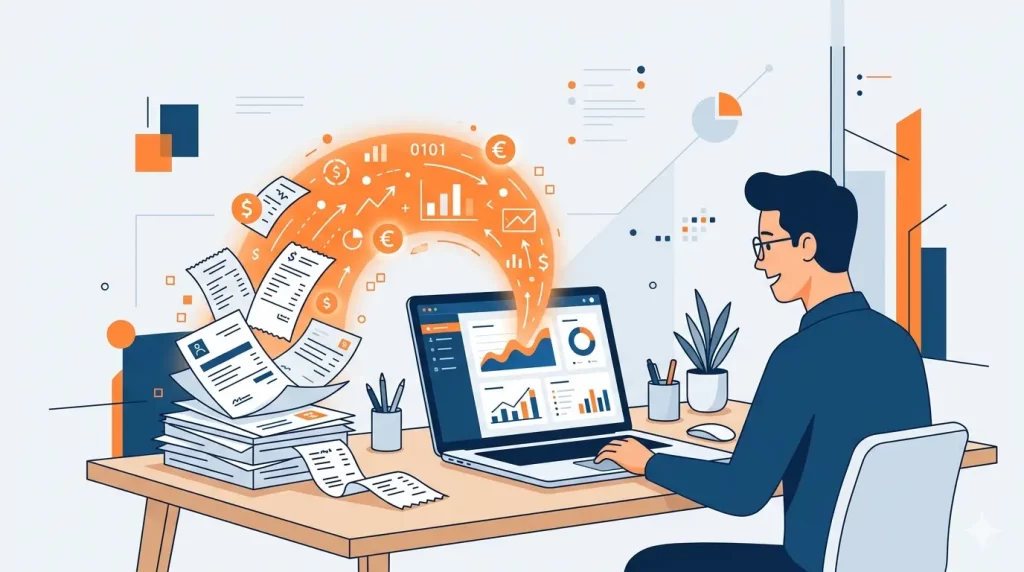OCR comptable : extraction des données d'une facture par Desk