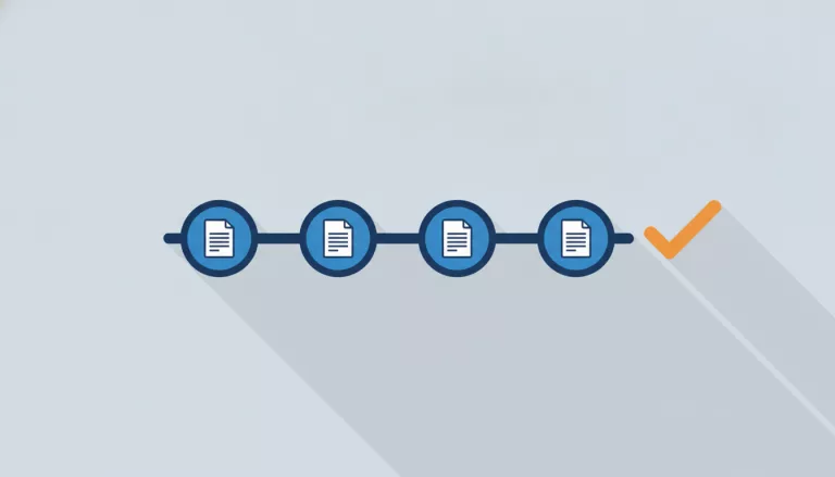 Illustration d'un circuit de validation en plusieurs étapes